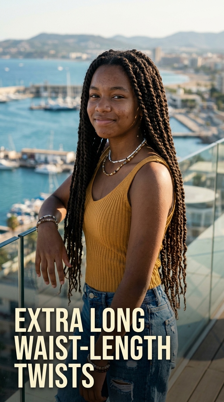 Extra Long Waist-Length Twists