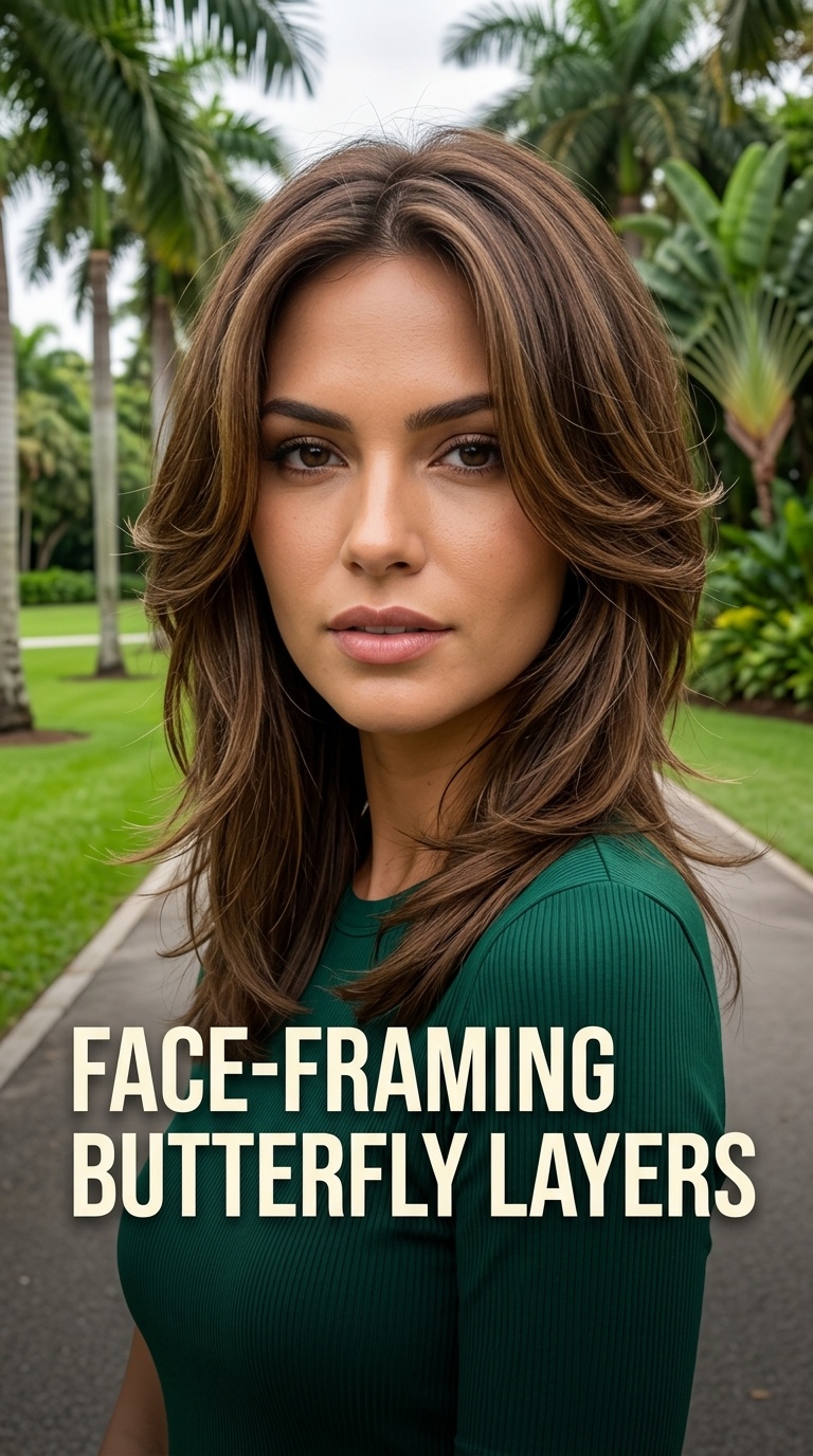 Face-Framing Butterfly Layers
