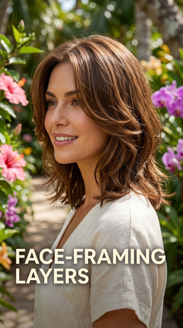 Face-Framing Layers