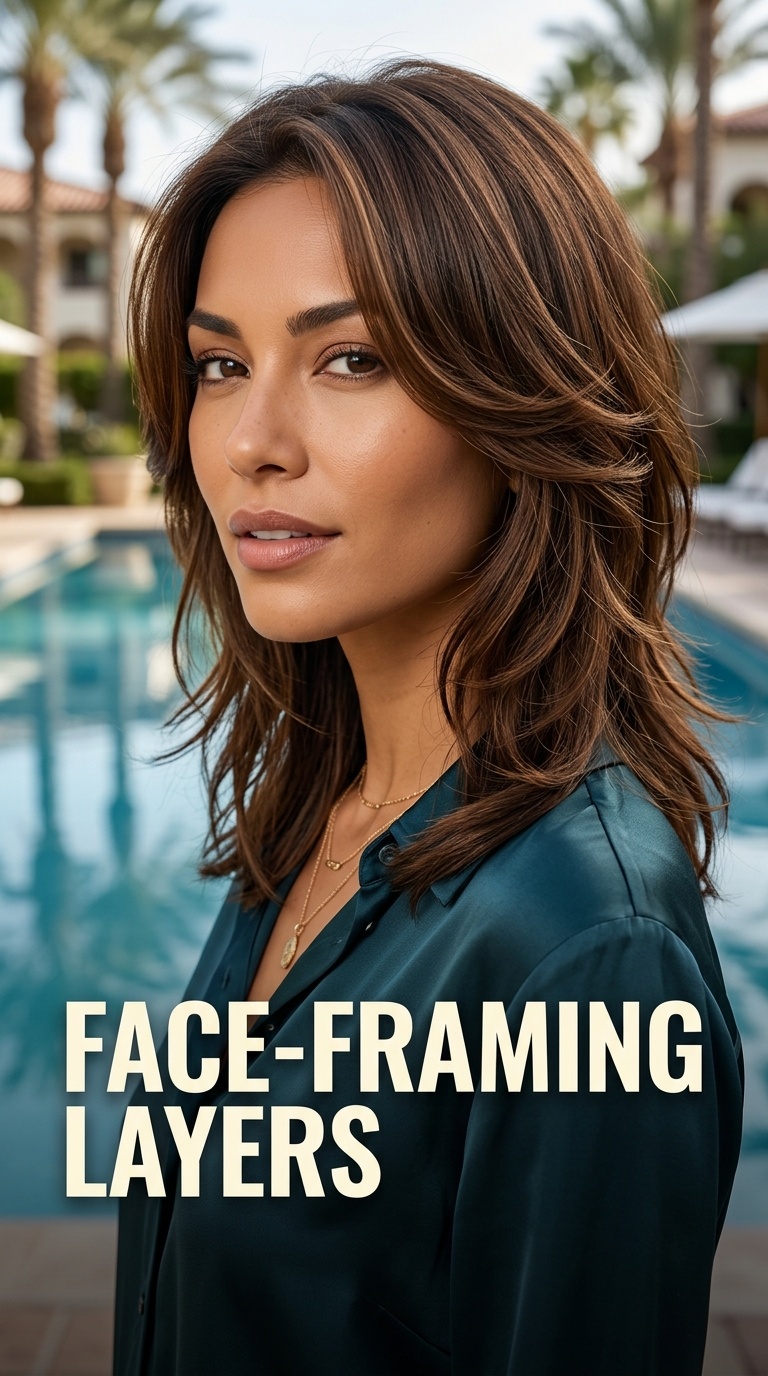 Face-Framing Layers