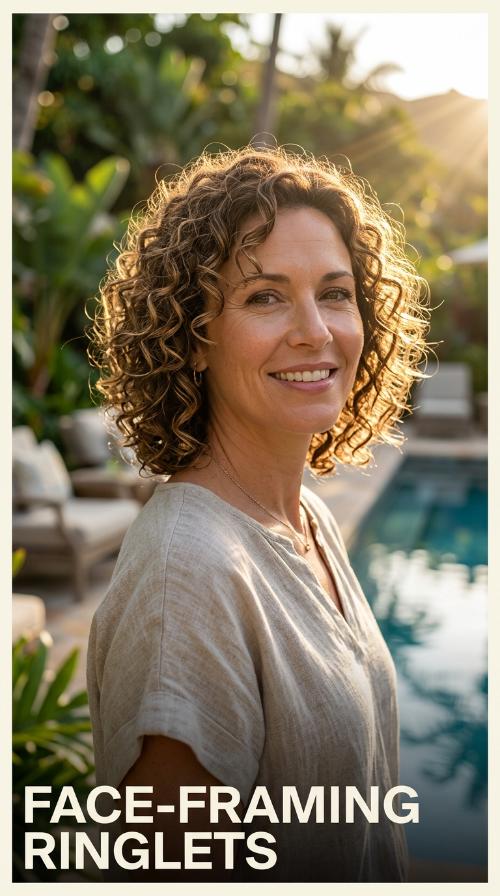 Face-Framing Ringlets
