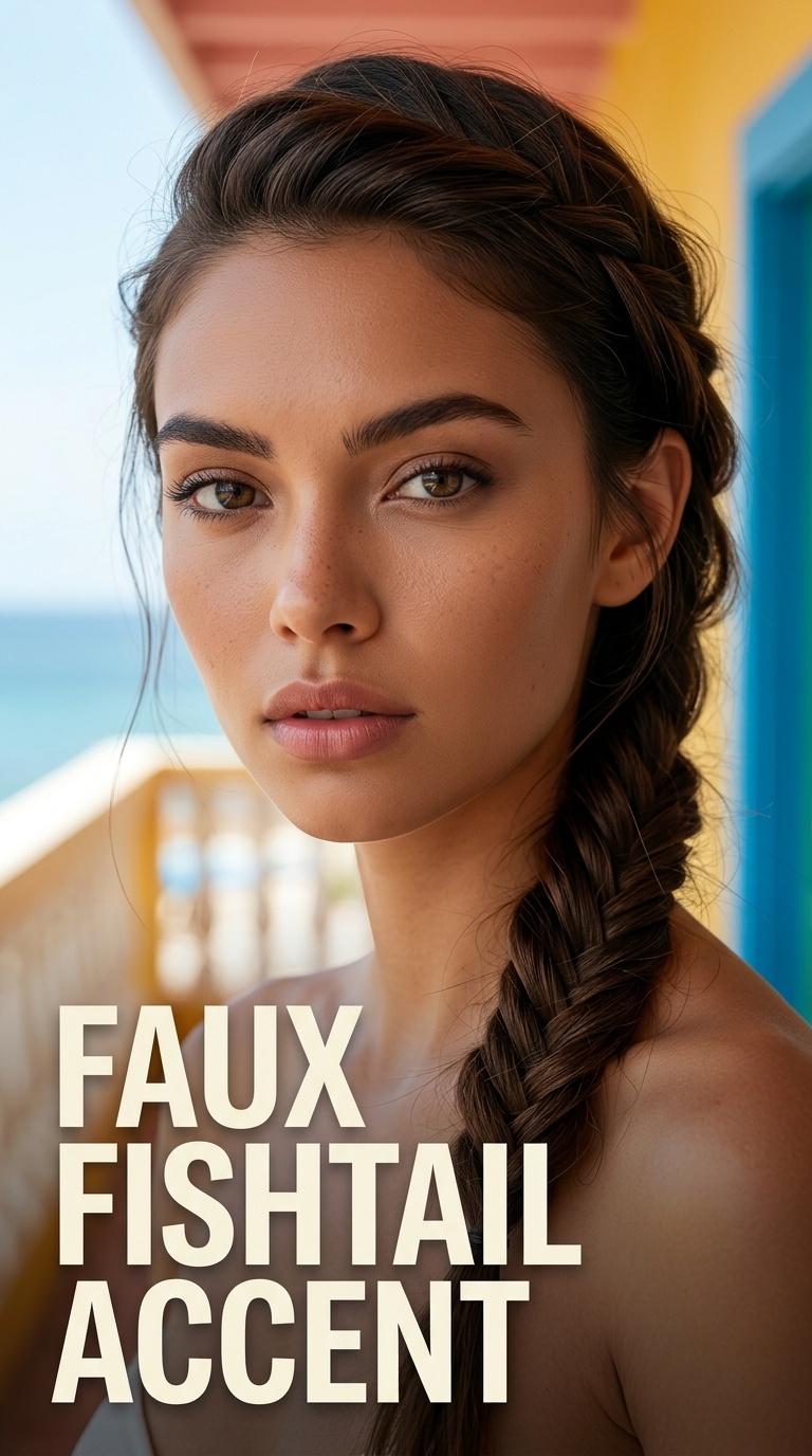 Faux Fishtail Accent