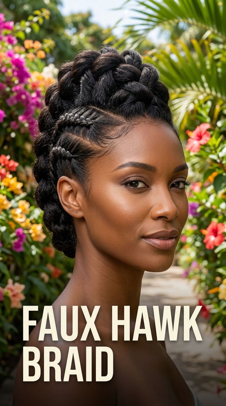 Faux Hawk Braid