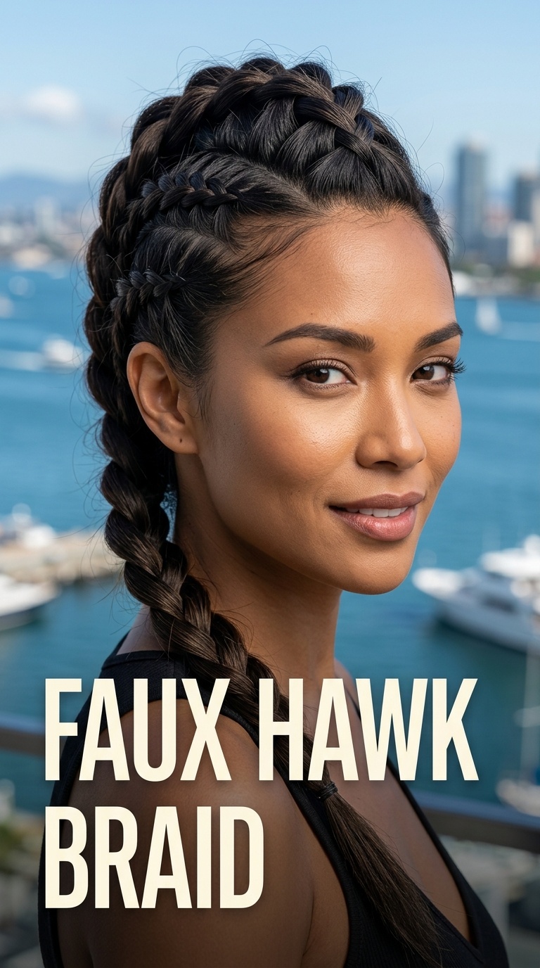 Faux Hawk Braid