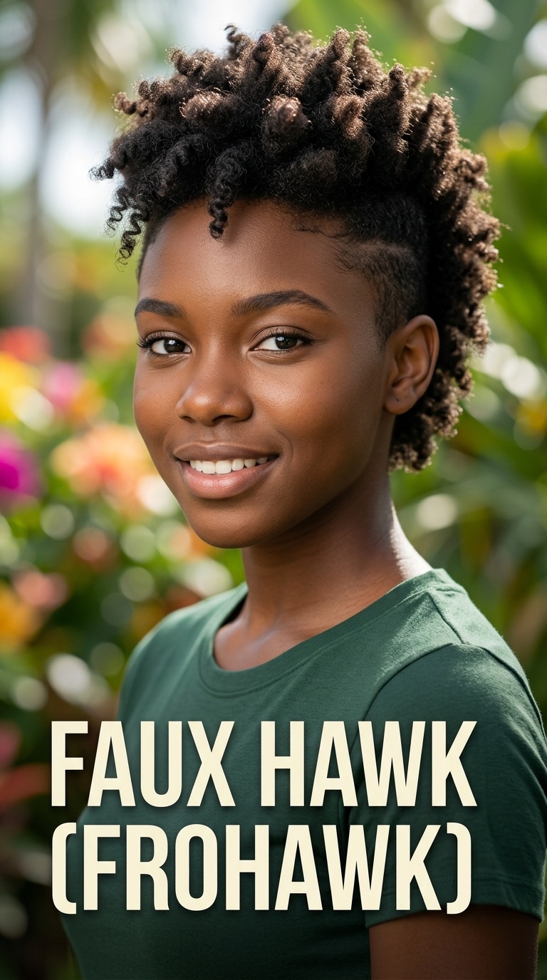 Faux Hawk (Frohawk)