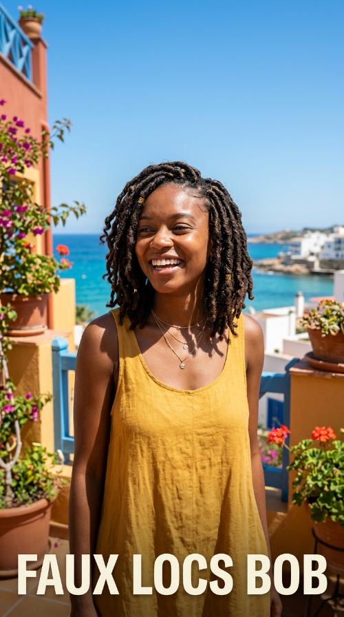 Faux Locs Bob
