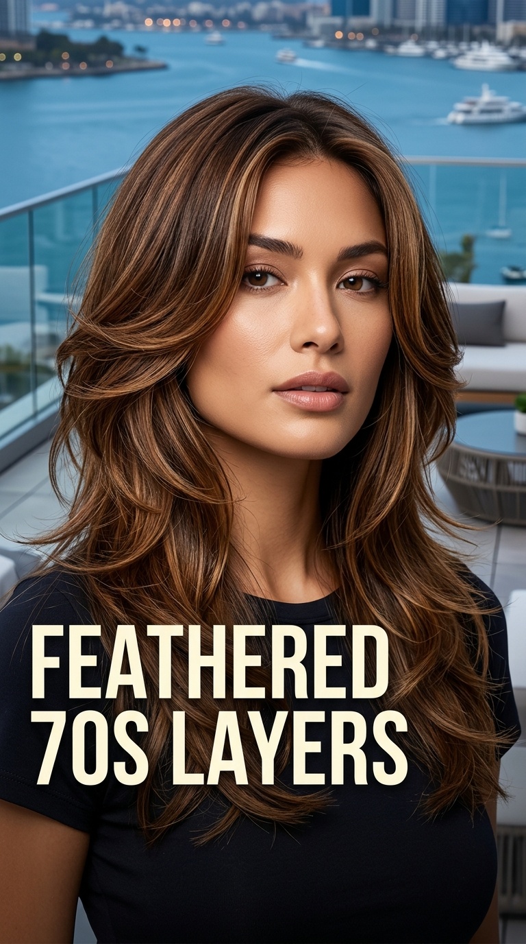 Feathered 70s Layers