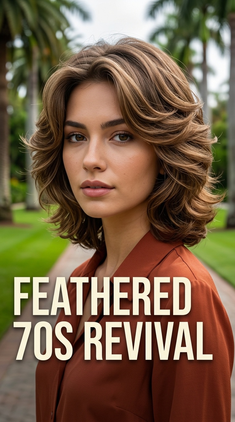 Feathered 70s Revival