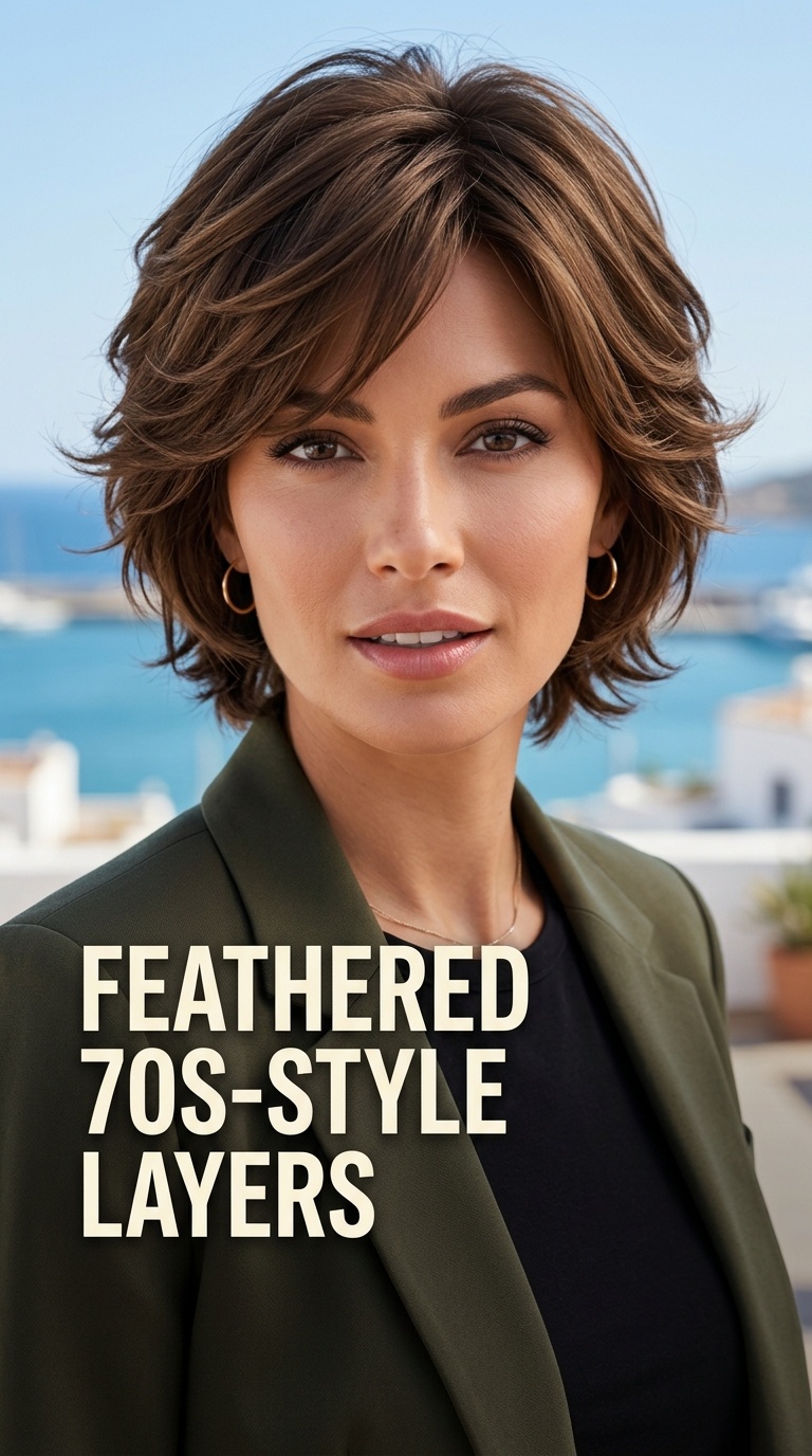 Feathered 70s-Style Layers