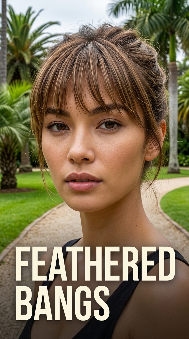 Feathered Bangs