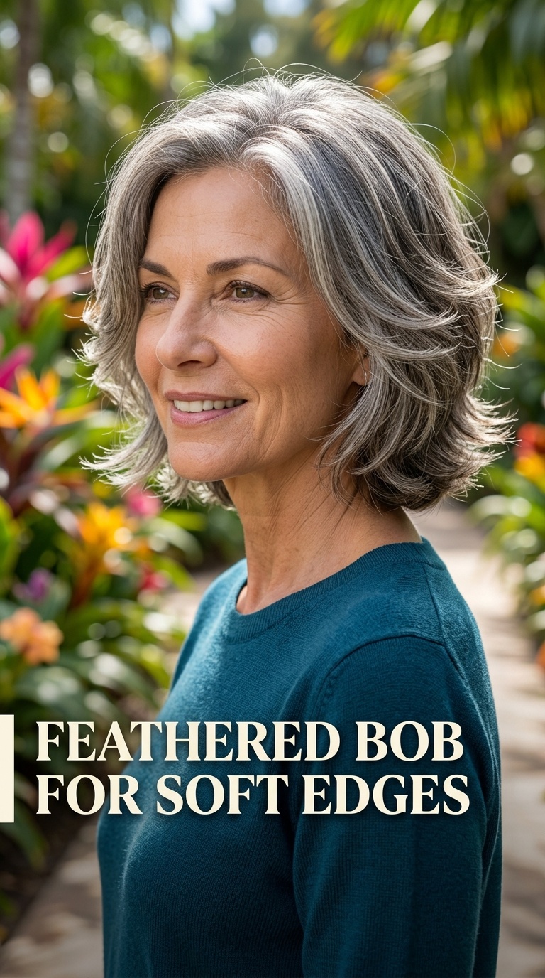 Feathered Bob for Soft Edges