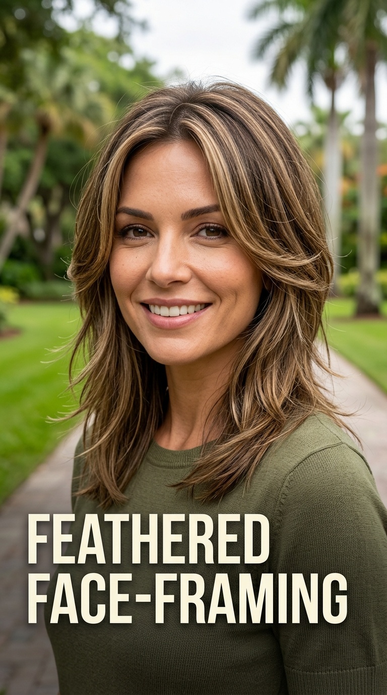 Feathered Face-Framing