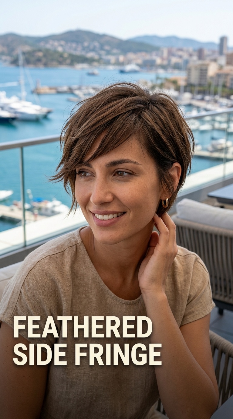 Feathered Side Fringe