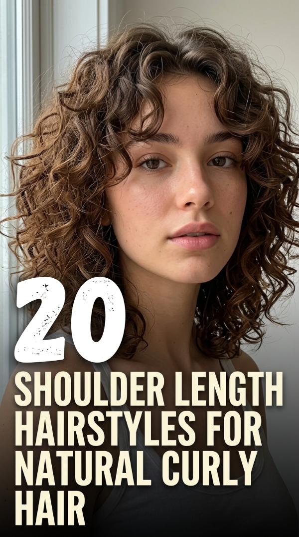 20 Shoulder Length Hairstyles for Natural Curly Hair