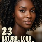 23 Natural Long Hairstyles for Black Women That Retain Body