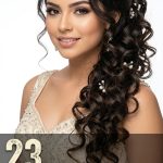 23 Quinceanera Hairstyles for Long Hair with Voluminous Ringlets