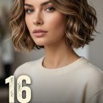 16 Hairstyles for Crew Neck Sweaters and Tees That Look Modern