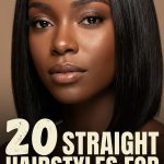 20 Straight Hairstyles for Black Women That Look Sleek