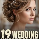 19 Wedding Hairstyles for Short Hair That Sparkle with Pins