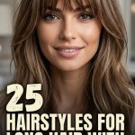 25 Hairstyles for Long Hair with Bangs That Add Charm