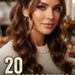 20 Thanksgiving Hairstyles for Long Hair for Cozy Dinners