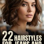 22 Hairstyles for Jeans and Top for Casual Weekend Vibes