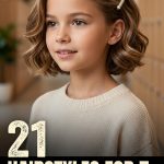 21 Hairstyles for 7 Year Girl for Active School Weeks