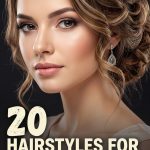 20 Hairstyles for Frocks with Pretty Girly Accents