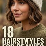 18 Hairstyles for Beanies That Keep Your Bangs Cute