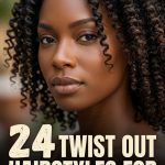 24 Twist Out Hairstyles for Black Women with High Definition