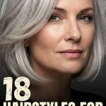 18 Hairstyles for Silver Hair with Chic Icy Radiance
