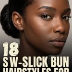 18 Slick Bun Hairstyles for Black Women with Clean Finishes