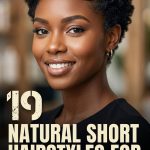 19 Natural Short Hairstyles for Black Women with Texture