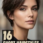 16 Short Hairstyles for Square Faces with Wispy Textures
