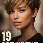 19 Short Hairstyles for Round Faces That Create Height