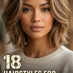 18 Hairstyles for Oblong Face Shape That Shorten and Soften