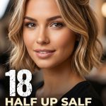 18 Half Up Half Down Hairstyles for Short Hair for Easy Chic