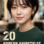 20 Korean Hairstyles for Short Hair with Wispy Fringe