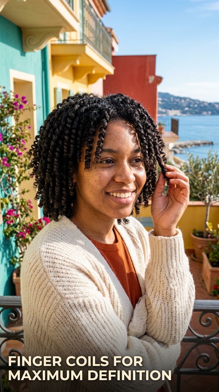 Finger Coils for Maximum Definition