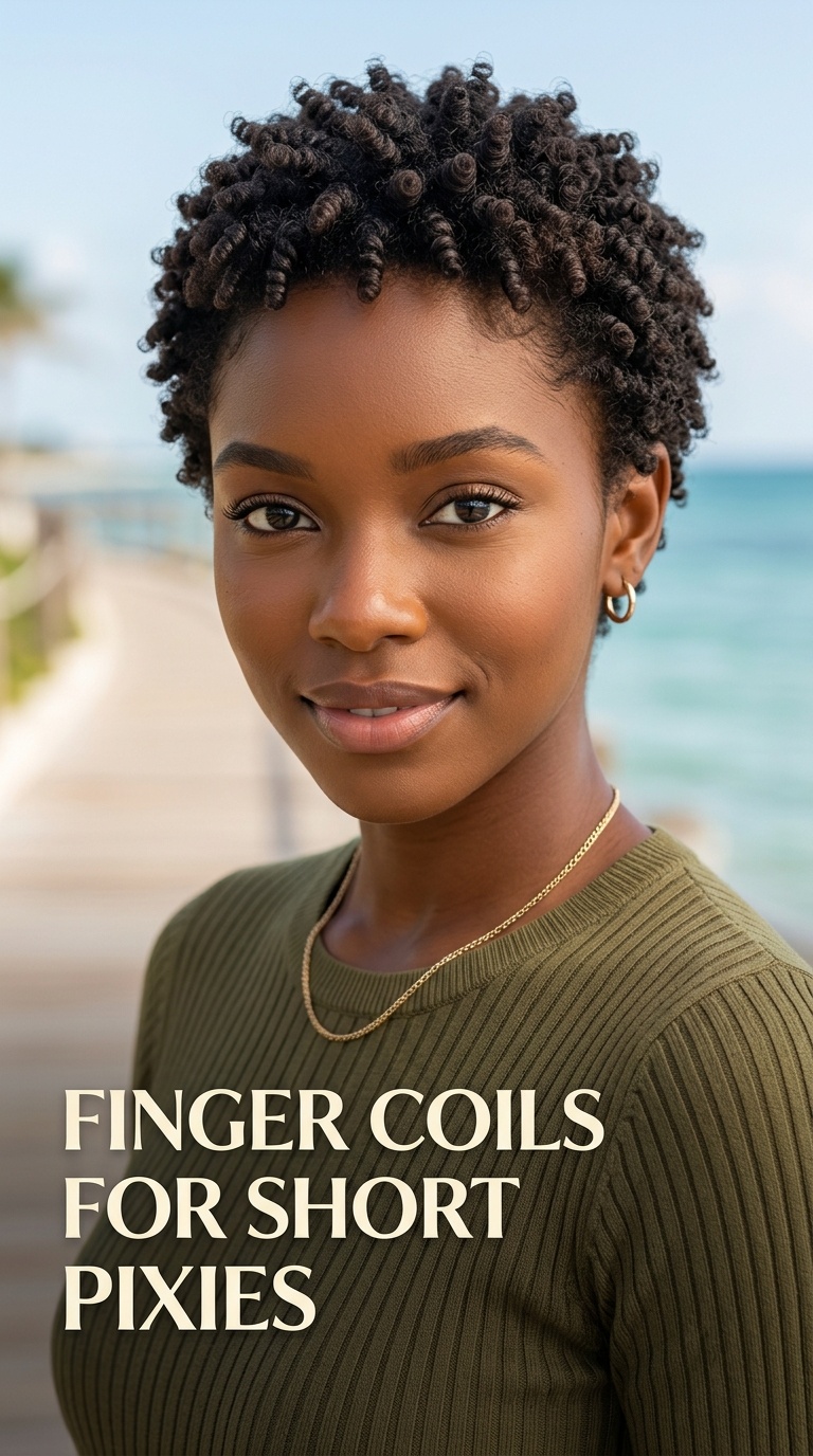 Finger Coils for Short Pixies