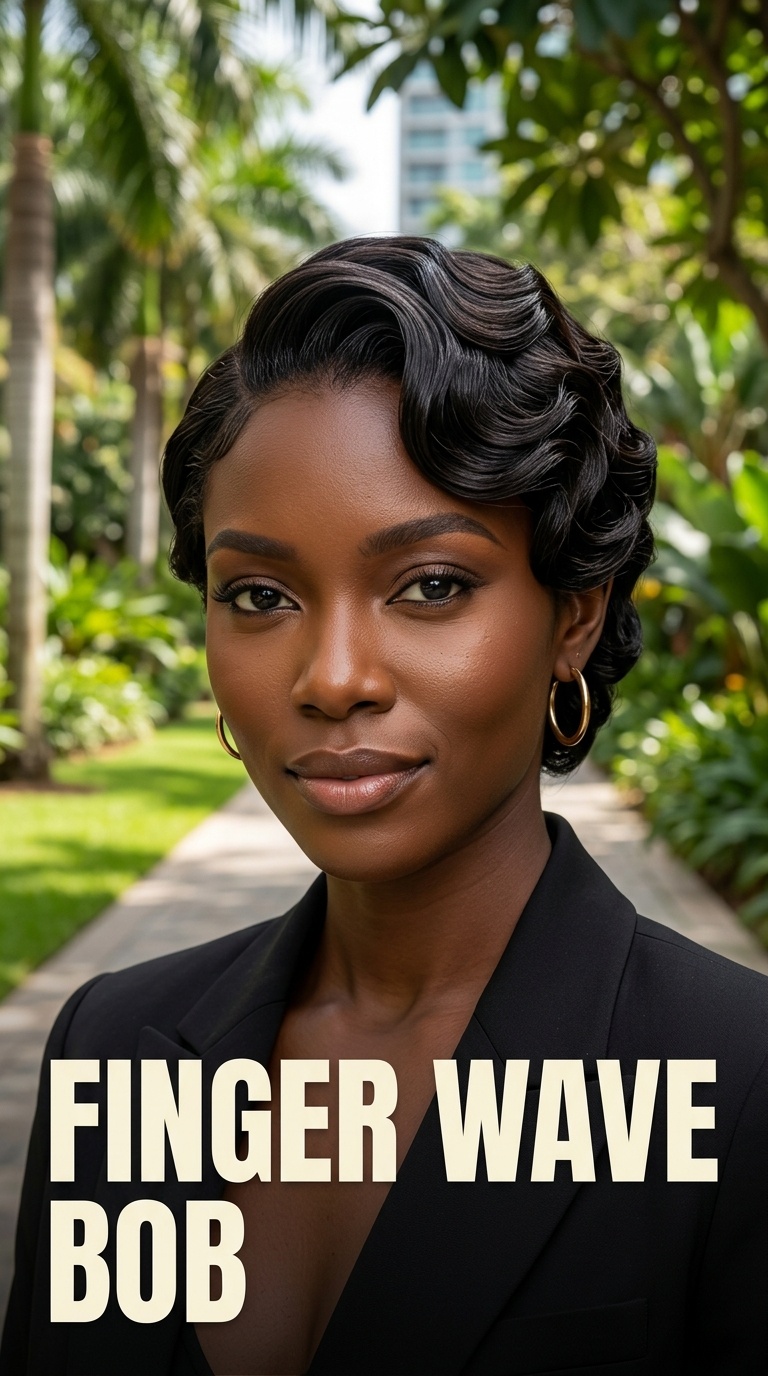 Finger Wave Bob