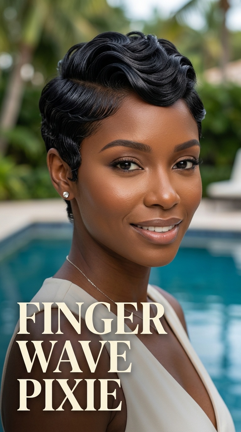 Finger Wave Pixie