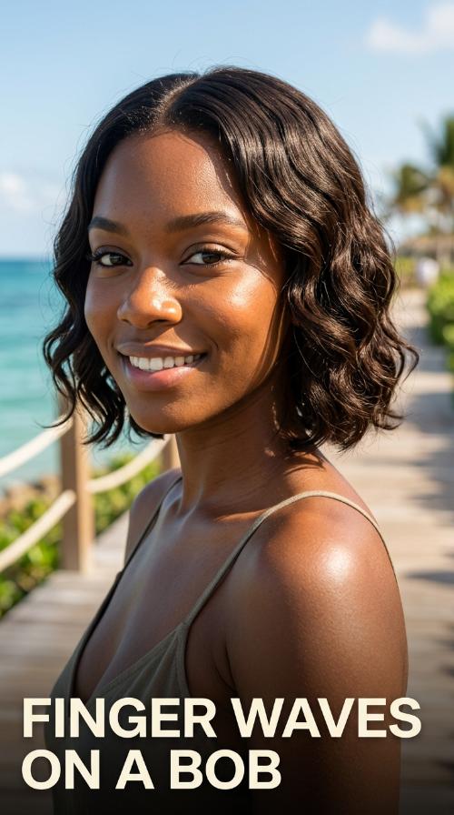Finger Waves on a Bob