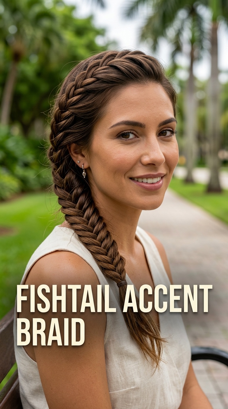 Fishtail Accent Braid