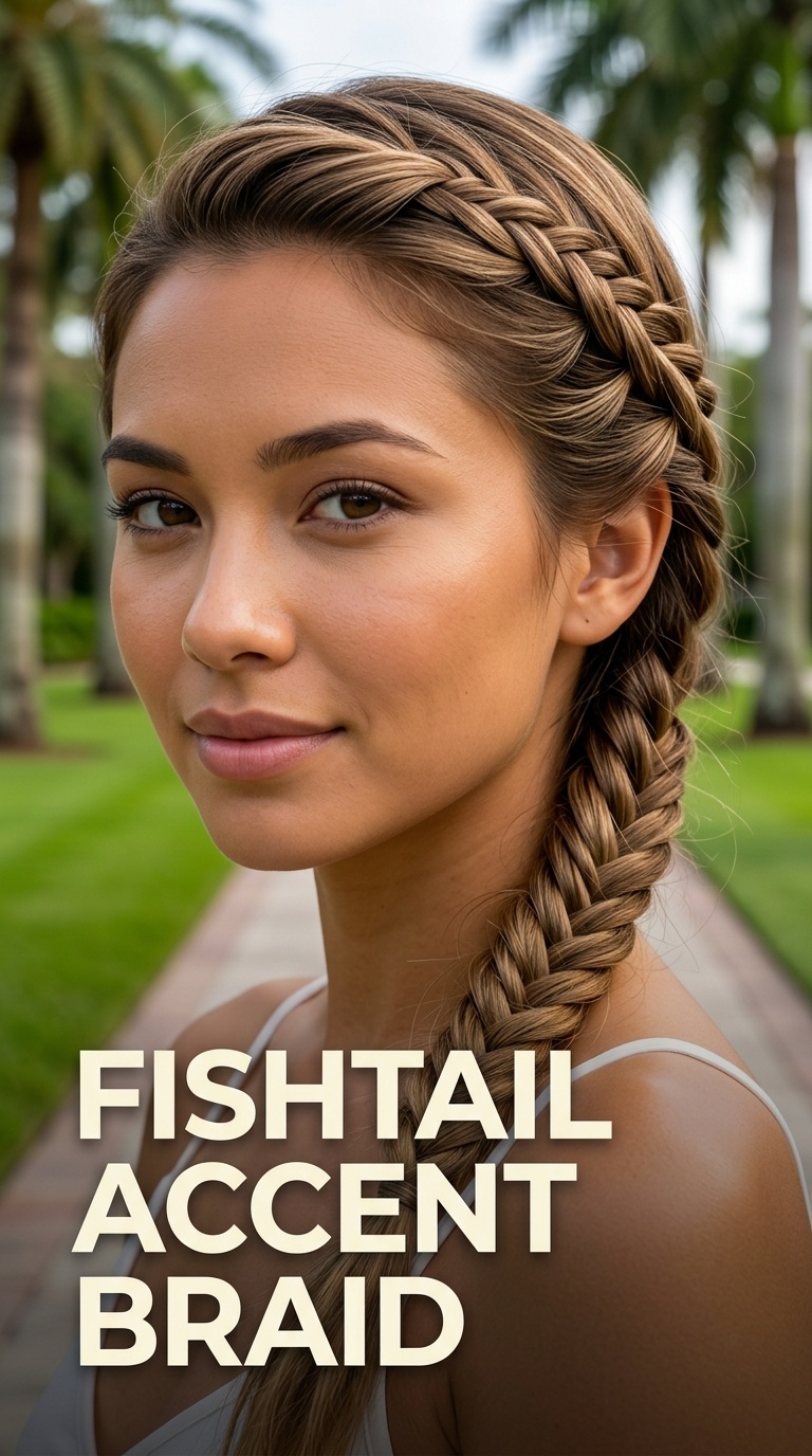 Fishtail Accent Braid