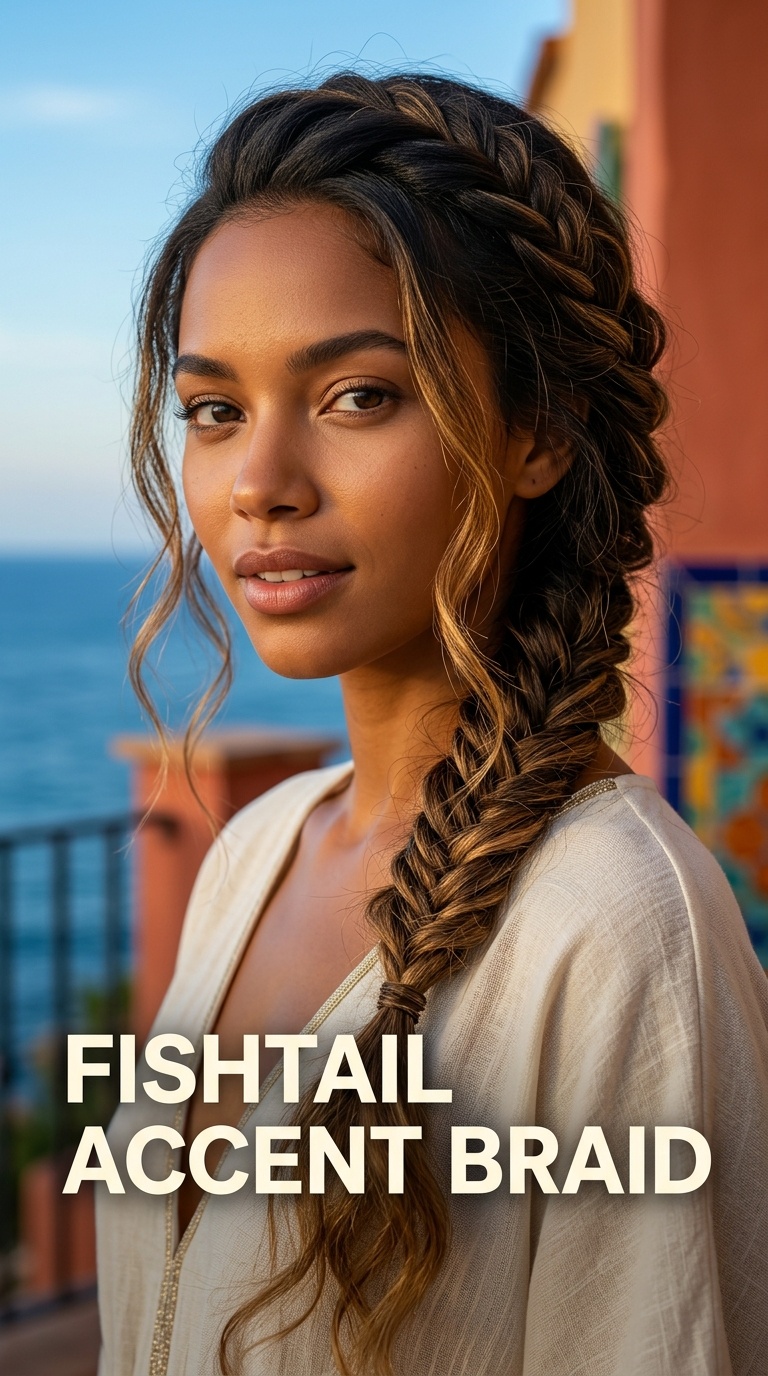 Fishtail Accent Braid