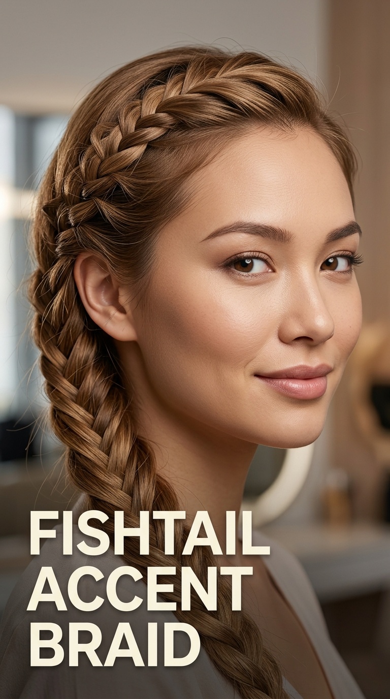 Fishtail Accent Braid