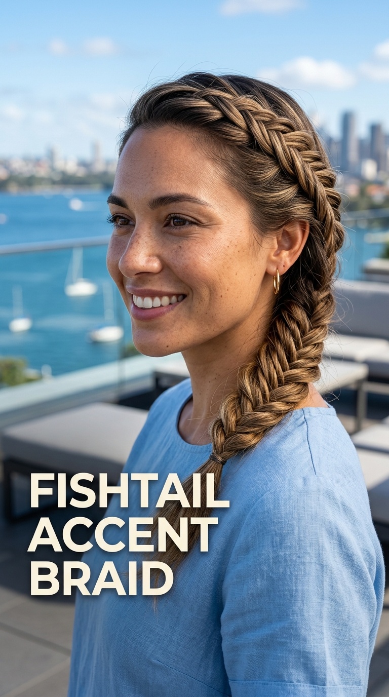 Fishtail Accent Braid
