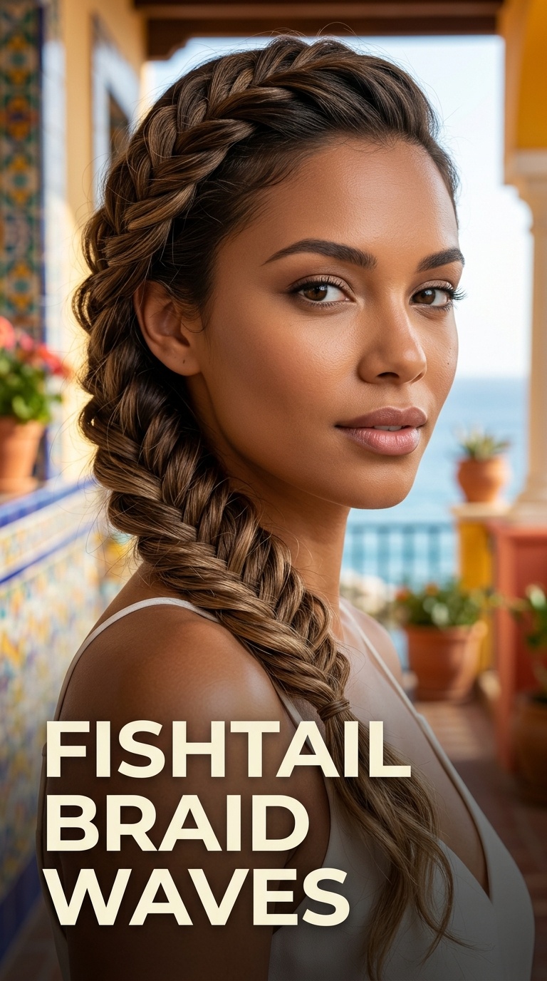 Fishtail Braid Waves
