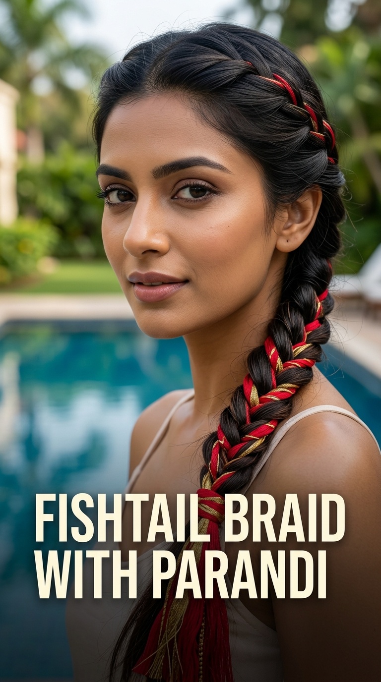 Fishtail Braid with Parandi